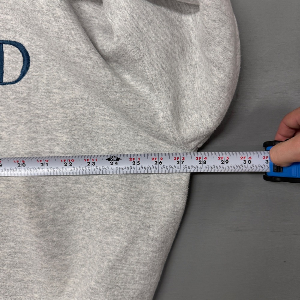 Vintage Galt Sand RARE Blank Sweatshirt Heather Gray Embroidered Mountain 90s XL - Picture 6 of 6
